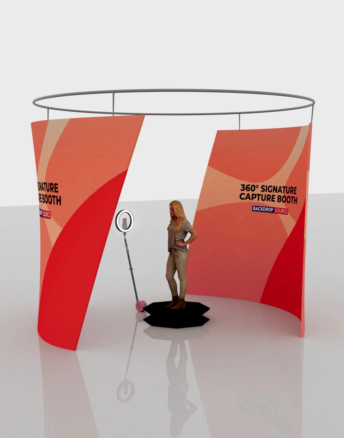 Custom Printed Photo Booth Walls